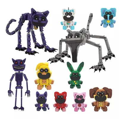 Horror Smiling Critters Toys Building Blocks CatNap DogDay Figure Blocks Model • £10.39