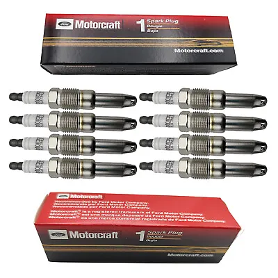 8 PCS FOR Motorcraft SP546 Spark Plugs SP-546 PZK14F New For Ford F150 F250 • $44.64