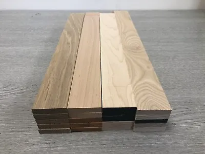 Oakashmaplest.beech Timber Offcuts 5 Length Of Each@ 48x10x400mm Long • £36
