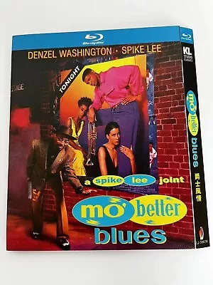 Mo' Better Blues (1990)Blu-ray Movie BD 1-Disc All Region Box Set • $14