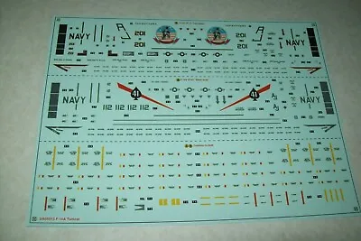 AIRFIX  GRUMMAN F-14A TOMCAT  05013  1:72 Scale Decals • £4
