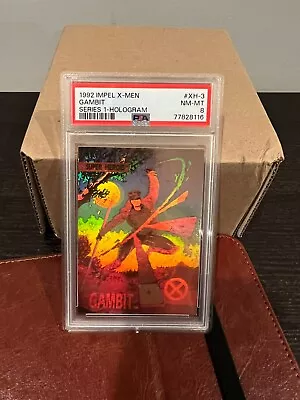 Gambit #xh-3 Hologram - 1992 X-men Series 1 - Psa Graded 8 Nm-mt • $29.99