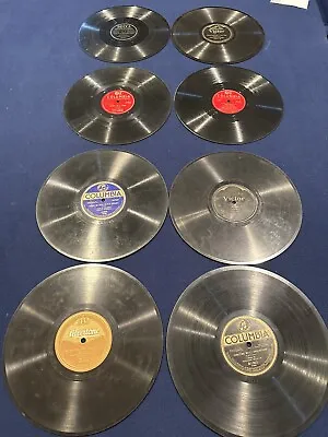 Lot Of 8 78 RPM Records - Lot #76 - Vintage - Phonograph - Victrola • $21.99
