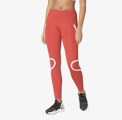 Women’s Adidas Stella McCartney True Purpose Tights Prime Blue GL7380 Red Small • $89.99