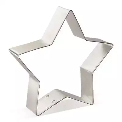 Large 4.5'' Star Cookie Cutter Metal Freshies • $2.66