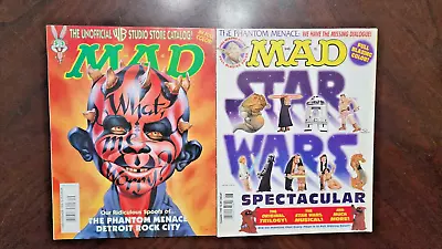 MAD Magazine STAR WARS Spectacular The Phantom Menace Summer 1999 And # 385 Sept • $18.99