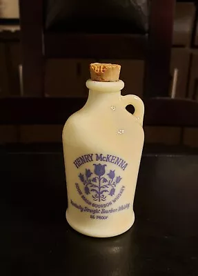Vintage Henry McKenna Sour Mash Bourbon Whiskey Miniature Jug 1/10 Pint Empty KY • $19.98