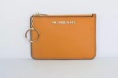 Michael Kors Jet Set Travel S TZ Coin Pouch With ID Key Holder Wallet $118 • $49
