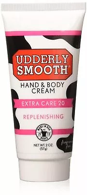 Udderly Smooth Hand & Body Cream Extra Care 20 Replenishing Unscented 2oz 2 Pack • $12.18