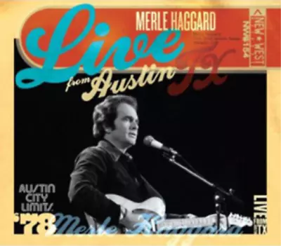 Merle Haggard Live From Austin Tx (CD) Album With DVD • $22.77