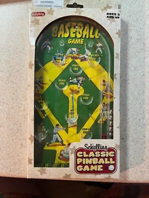 Schylling Classic Baseball Pin Ball Game Toy Vintage Style In Box • $9.99