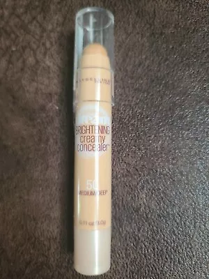 Maybelline Dream Brightening Creamy Concealer Shade 50 (Medium/Deep)! Sealed!  • $14.99