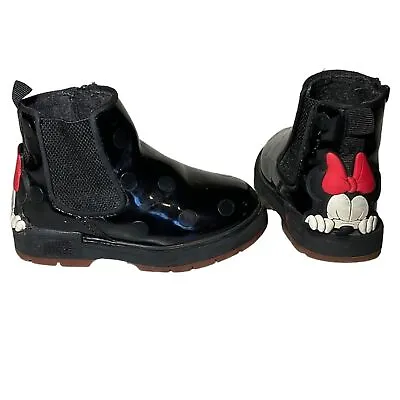 Zara Toddler Girl Minnie Mouse Boots Euro Size 21 • $7.99