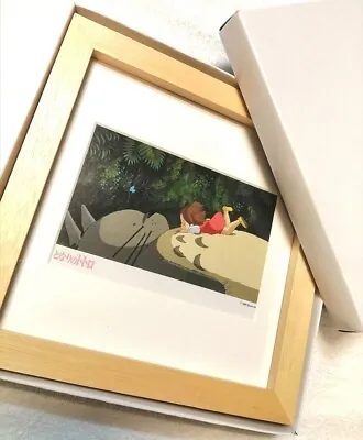 Studio Ghibli My Neighbor Totoro Cel Art Frame Japan  Hayao Miyazaki  Rare • $159