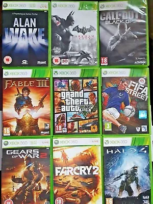 £3.99 • Buy Xbox 360 Games - Buy 1 Or Build A Bundle & Save! - Various Titles **UPDATED**
