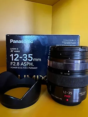 Panasonic Lumix G X Vario 12-35mm F/2.8 OIS Aspherical AF Lens Micro Four Thirds • £275