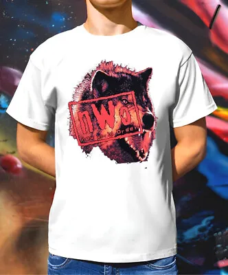 £8.99 • Buy NWO Wolf Pack WWE WWF WCW NJPW AEW NWA USWA Retro T-Shirt All Sizes