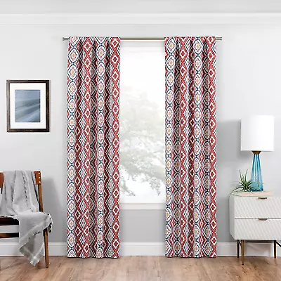 Room Darkening Curtains For Bedroom - Morrow 37  X 84  Thermal Insulated Single  • $23.21