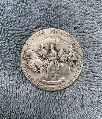 1970 Stone Mountain Memorial Medallic Art Co .999 Silver Medal 38mm 41.4g • $200