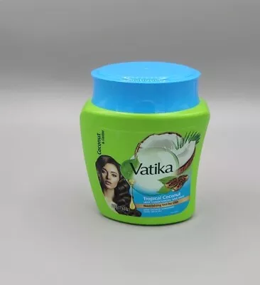 Dabur Vatika 500gm Tropical Coconut Deep Conditioning Hair Mask 17.63oz • $9.99