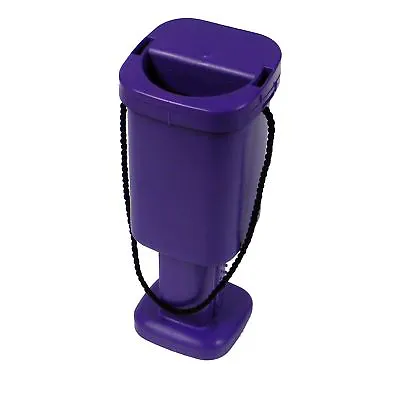 Purple Square Charity Money Collection Box / Tin. Charity Fundraising Donations • £8.43