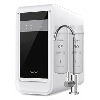 SIMPURE 600GPD 7 Stage RO Reverse Osmosis Tankless Water Filter System Purifier • $207.99