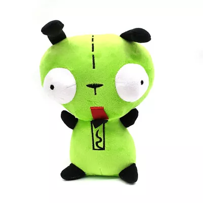 Alien Invader Zim 3D Eyes Robot Stuffed Plush Doll Green Bag 25cm Toy Model Gift • $23.99