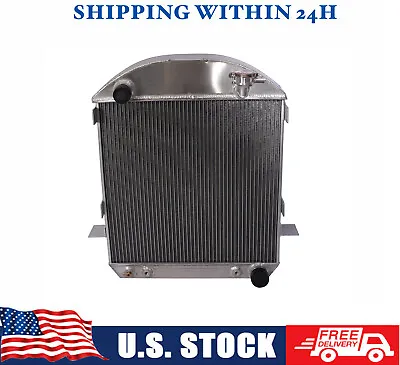 3ROWS Aluminum Radiator For 1924 1925 1926 1927 Ford Model T Bucket Chevy Engine • $134.99