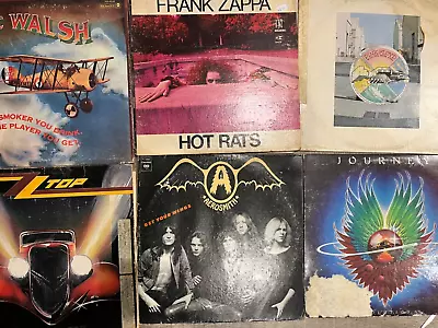 Lot Of 15Rock Albums:AerosmithPink FloydS And G Elton JohnLou Reed ZZ Top • $44.99