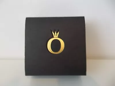 Genuine Pandora Black & Gold Medium Bracelet Necklace Box With Sleeve • £9.95