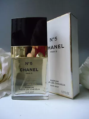 CHANEL No5 Hair Mist 35ml Beautiful Rare Early Formula Damaged Lid New In Box • £82.80