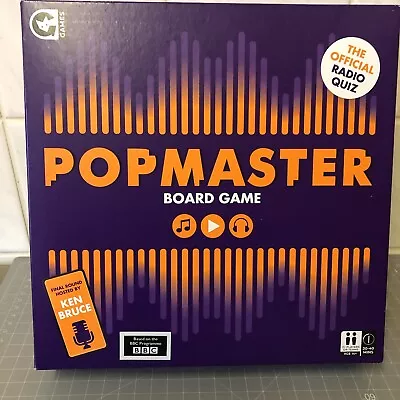 POPMASTER Board Game - Ken Bruce BBC Radio 2  Greatest Hits Radio • £11.88