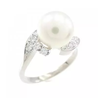 Authentic MIKIMOTO Akoya Pearl Ring 8.0mm  #260-006-674-0230 • £467.04