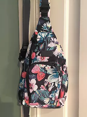 Vera Bradley Cross Body Sling Bag In Garden Picnic  New • $25.60