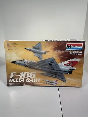 F-106 Delta Dart 1983 Monogram 1:48 Model Kit # 5809 Sealed Box - NEW • $30