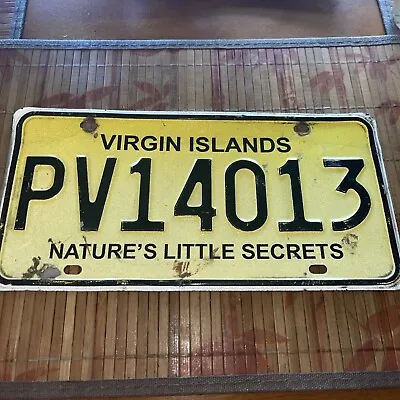 British Virgin Islands License Plate Used Expired • $39.99