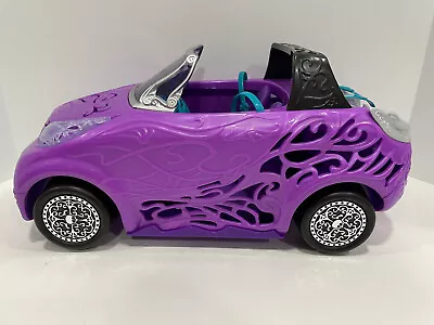 Monster High Doll Scaris City Of Frights Convertible Car Purple Mattel 2012 • $24.99