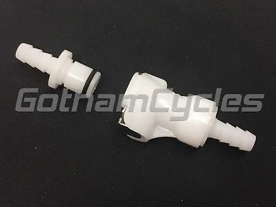 HYSpeed 1/4  Gas Fuel Line Quick Release Disconnect Coupling Motorcycle ATV • $14.99