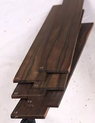 Malaysian Blackwood Guitar Fingerboard Fretboard Blank 2.75x19.75  MBF35 • $27.50