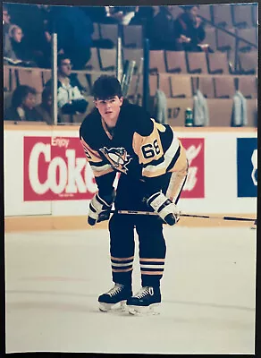 Jaromir Jagr Rookie Playing Vs Toronto Maple Leaf Gardens Original Photo NHL • $20