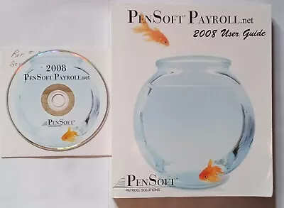 $79 • Buy PenSoft Payroll Solutions 2008 User Guide & CD Rom Installation Disc Software