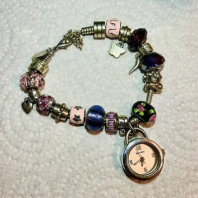 Henley Watch Bracelet And Charms T0971 • £9.95