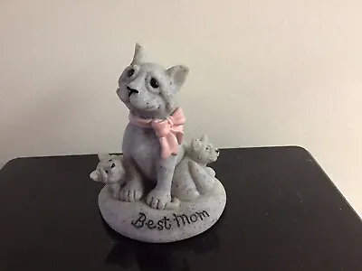 2005 Quarry Critters Best Mom” Figurine Cats # 46011 • $26