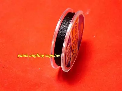 Fishing Rod / Ring / Eyes Whipping Thread 25 Metre In  Black • £4.92