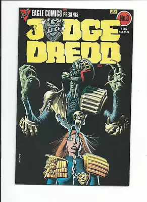 JUDGE DREDD #3 Eagle Comics 1984 WE COMBINE SHIPPING • $5