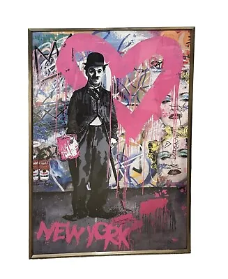 Chaplin Madonna ￼New York Authentic Lithograph Poster Print By Mr. Brainwash • $315