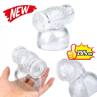 Clear TPE Male Humming Bird Attachment Fit Hitachi Magic Wand Massager Acce • £4.39