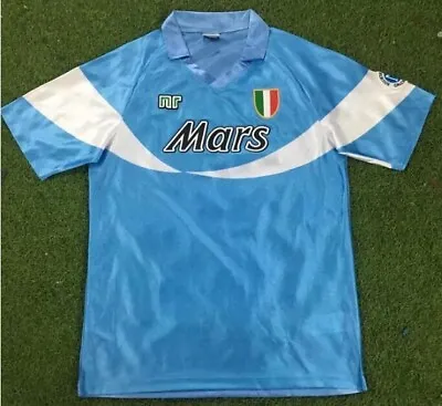 Diego Maradona Napoli 91 Special Edition Home Retro Shirt NR Italy 10 XL BNWT • £79.99