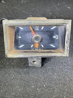 MERCEDES-BENZ W111 220S VDO CLOCK 1115420011 UNTESTED Heckflosse Fin Tail • $49.99