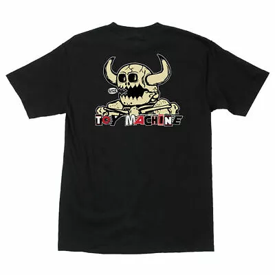 Independent Trucks X Toy Machine TOY MASH UP Skateboard T Shirt BLACK • $22.95